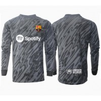 Echipament fotbal Barcelona Portar Tricou Treilea 2024-25 maneca lunga